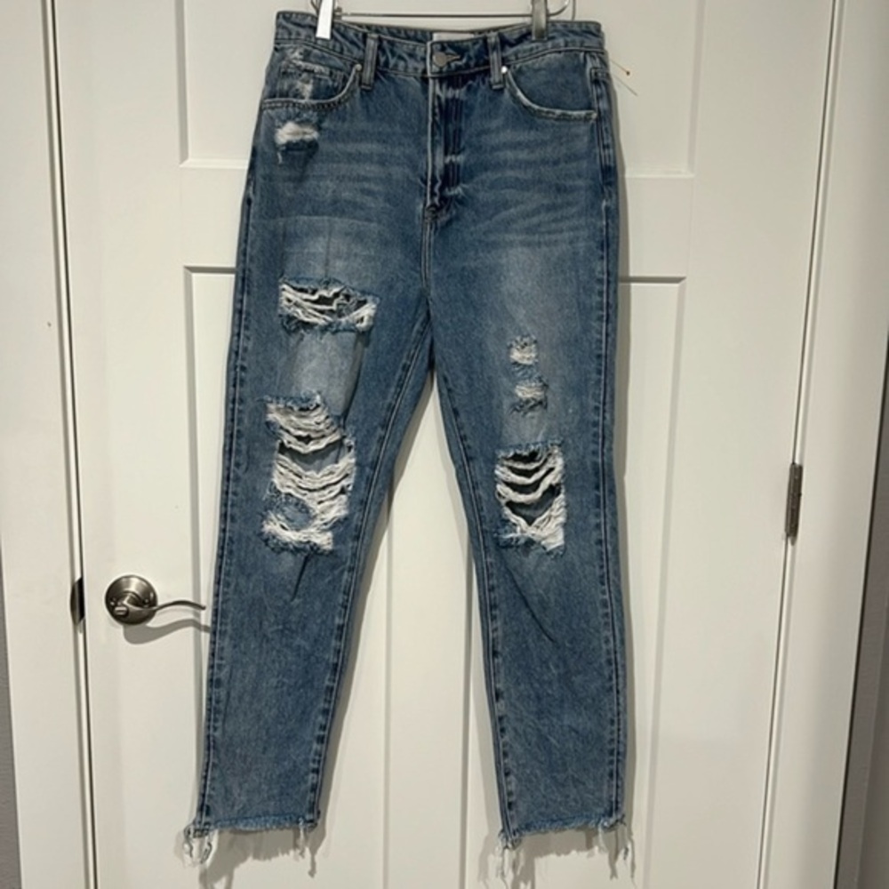 Insane Gene Jeans Ambitious High Rise Premium Girlfriend Jeans Sz 9